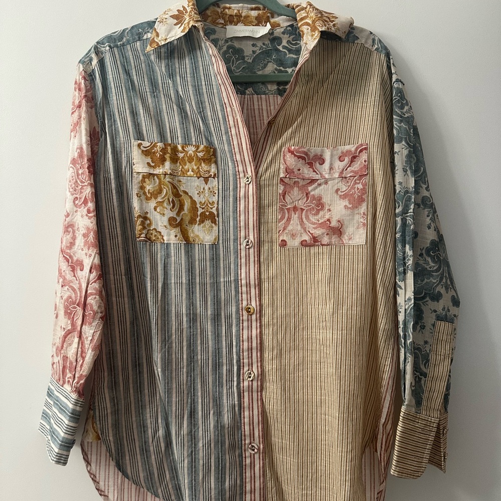 Zimmerman Patterned Button-Down
